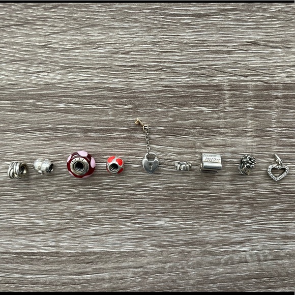 Pandora Clear CZ Heart Charm - Picture 3 of 4